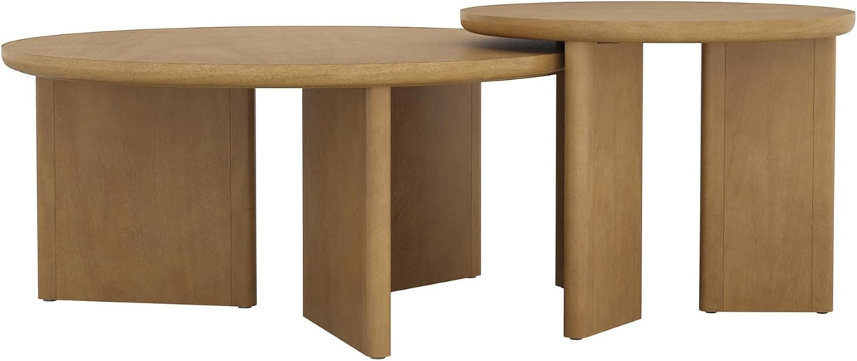 Dimension diagram of the large and small nesting tables
