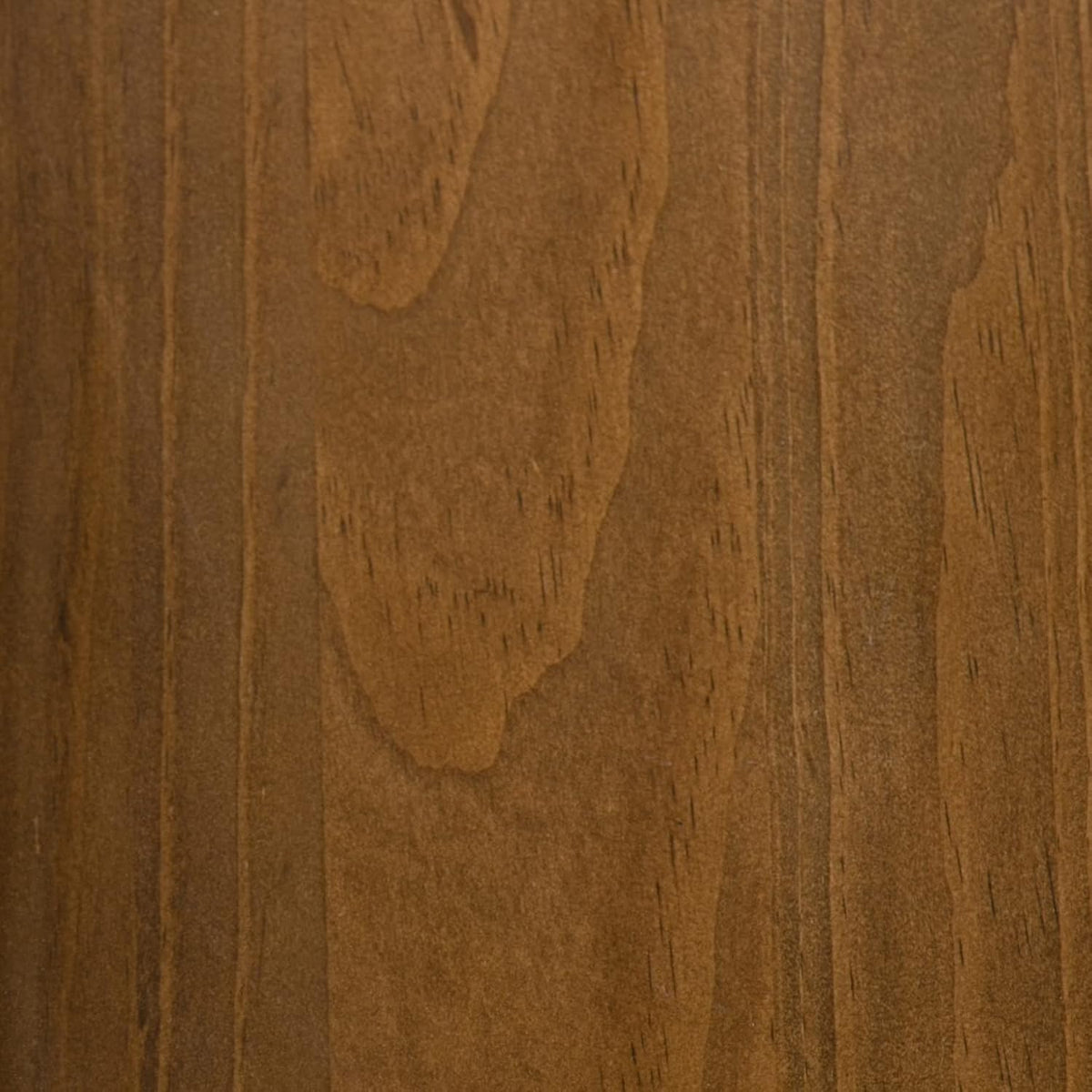 X-design solid wood end table wood grain detail