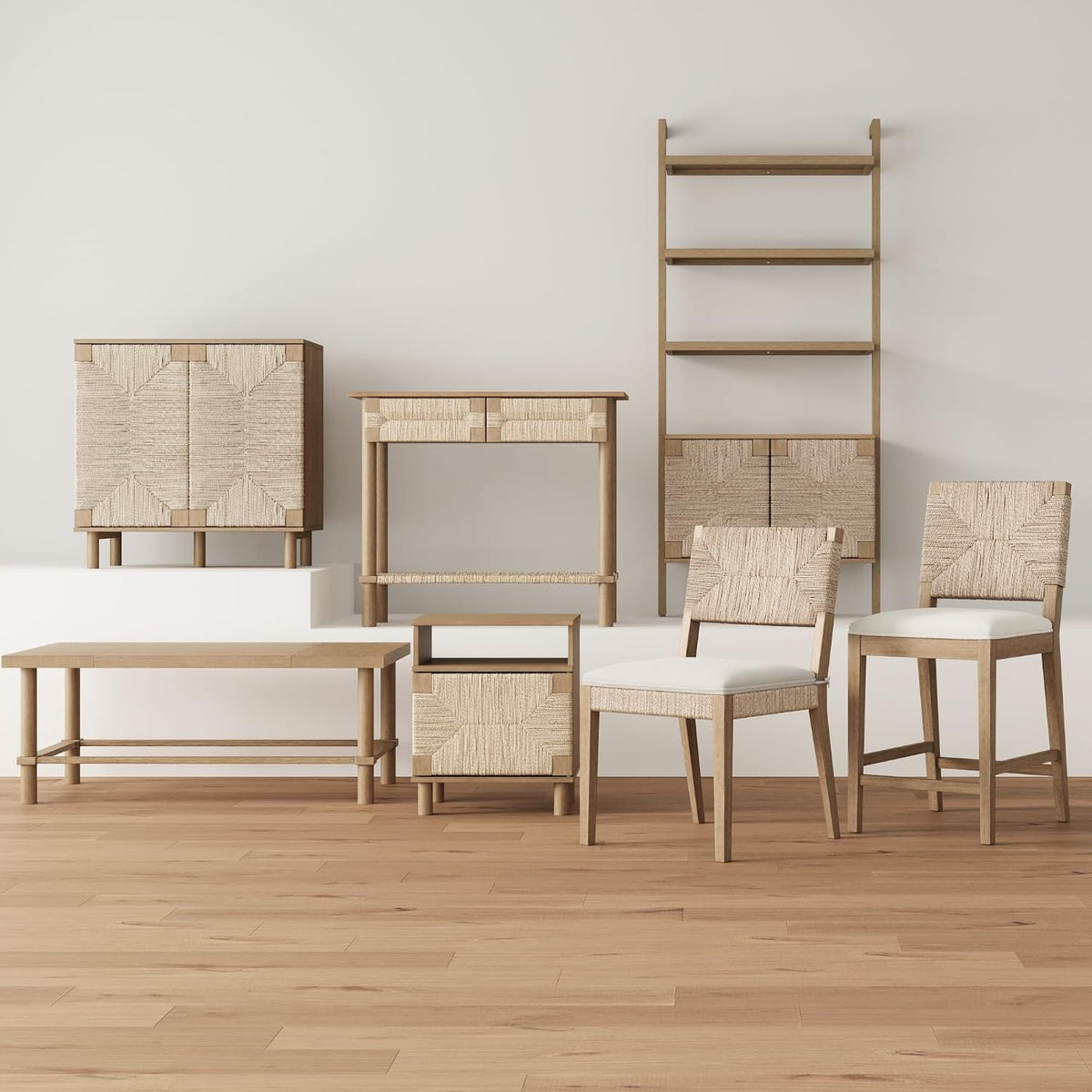 Nathan James Beacon dining chair, full pair side by side